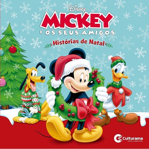 arte e cor mickey - histórias de natal