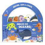 segure, leia e conte: amigos do oceano