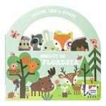 segure, leia e conte: amigos da floresta