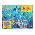 labirintos dos mares: livro com quebra-cabeça