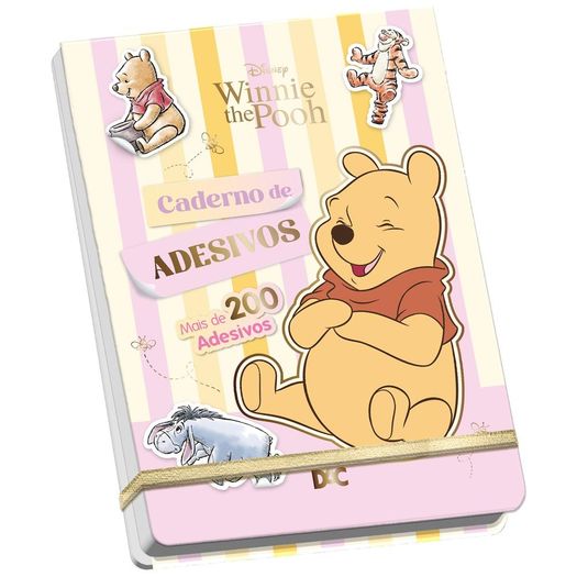 adesivo sticker pooh bloco com 200 adesivo sticker pooh bloco com 200