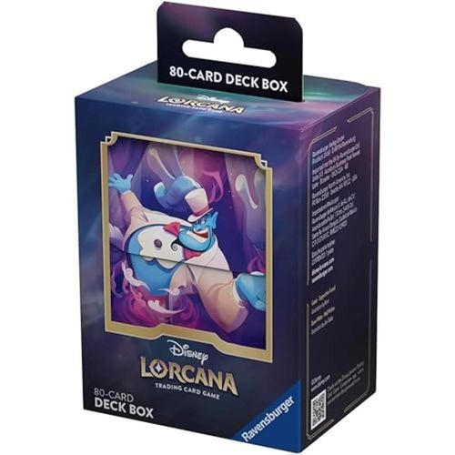 disney lorcana - deckbox - set 4 genie