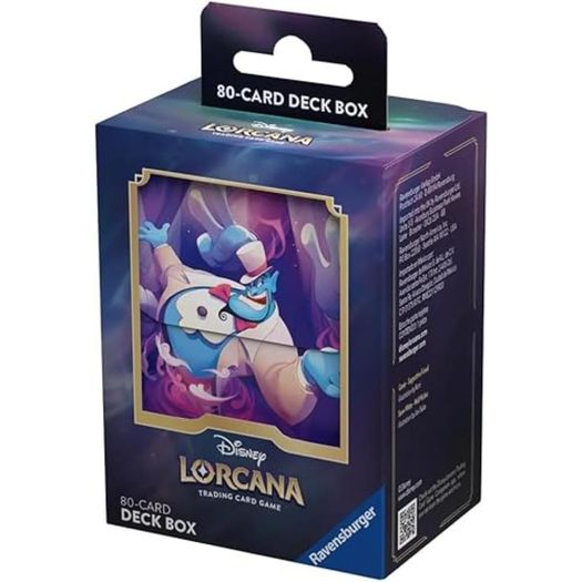 disney lorcana - deckbox - set 4 genie disney lorcana - deckbox - set 4 genie