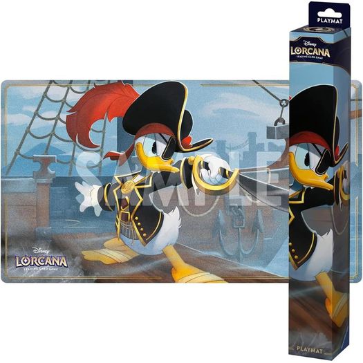 disney lorcana - playmat - set 6 donald duck disney lorcana - playmat - set 6 donald duck