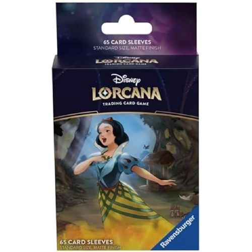 disney lorcana - sleeve - set 4 snow white