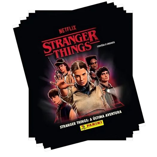 stranger things 3 - envelope 5 cromos stranger things 3 - envelope 5 cromos