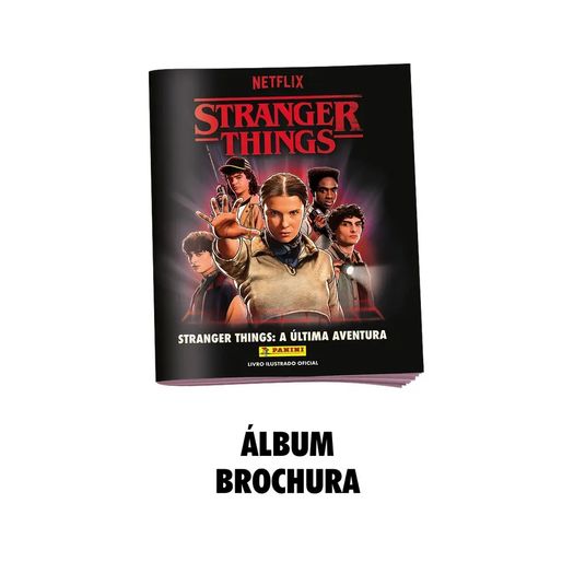 stranger things 3 - álbum brochura stranger things 3 - álbum brochura
