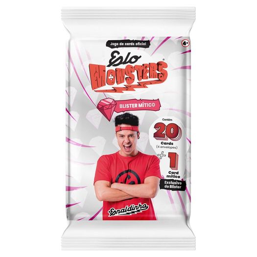 blister mitico cards elo monsters - enaldinho - pixel blister mitico cards elo monsters - enaldinho - pixel