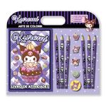 kuromi arte de colorir