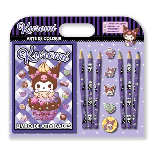 kuromi arte de colorir