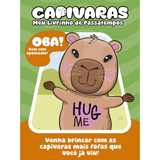 capivaras meu livrinho de passatempos