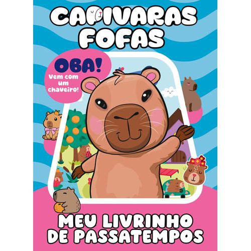capivaras meu livrinho de passatempos