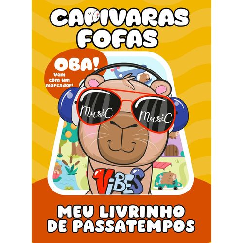 capivaras meu livrinho de passatempos