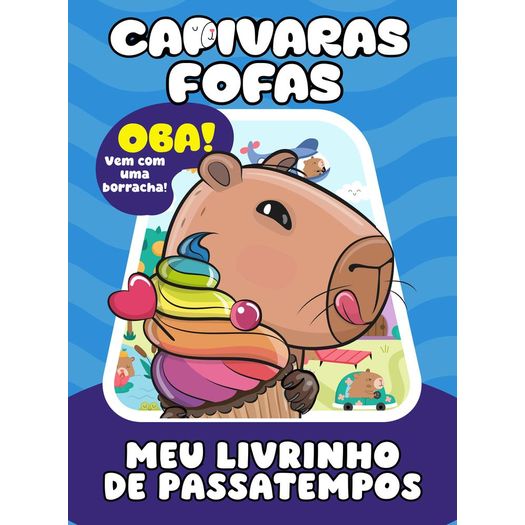 capivaras meu livrinho de passatempos