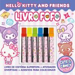hello kitty and friends - cute e comfy kids - livro fofo