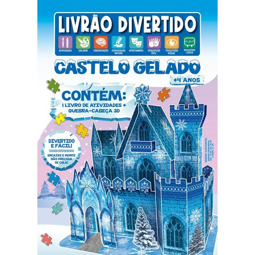 livrão divertido - castelo gelado livrão divertido - castelo gelado