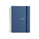 agenda 2026 diaria classica meses azul esp agcmea26 confetti