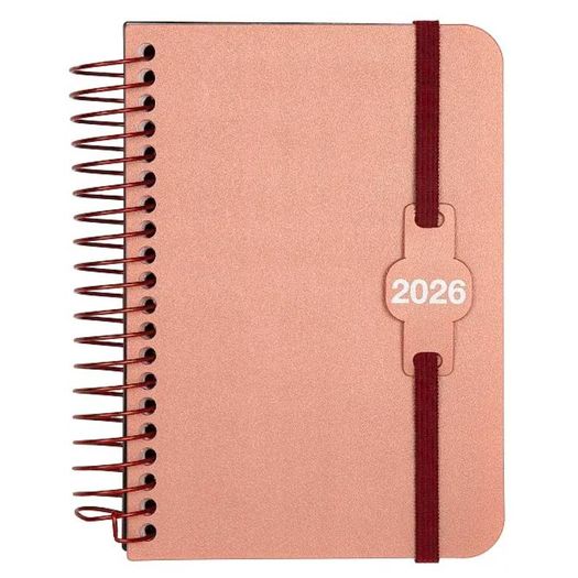 agenda 2026 diária média splash bronze espiral agenda 2026 diária média splash bronze espiral