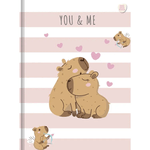 caderno colegial brochura capycuties