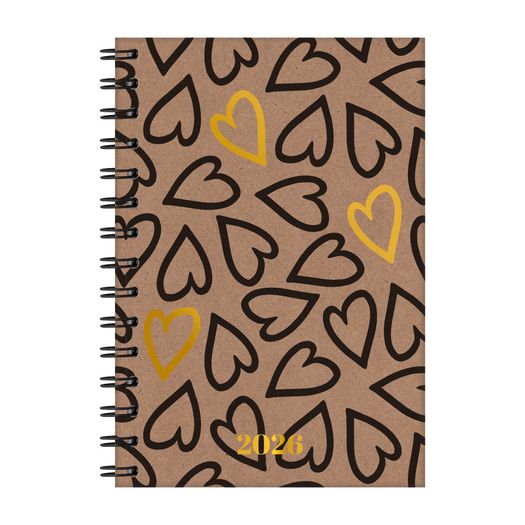 agenda 2026 diária pamplona kraft diversos modelos agenda 2026 diária pamplona kraft diversos modelos