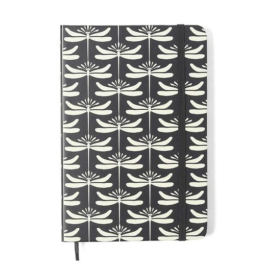 caderneta libélulas preto pautado caderneta libélulas preto pautado