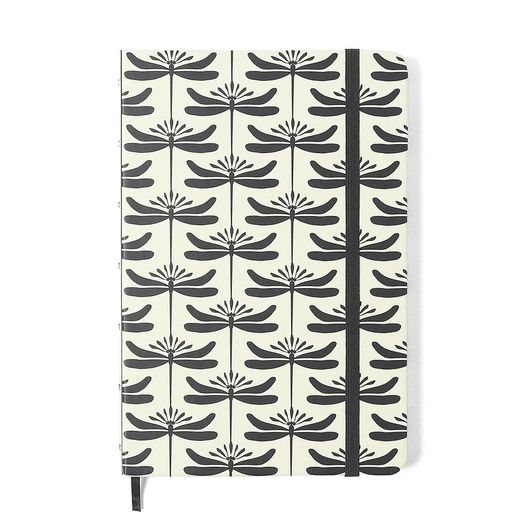 caderneta libélulas off white sem pauta caderneta libélulas off white sem pauta