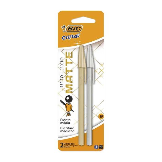 caneta esferográfica 1.0mm matte 2 unidades caneta esferográfica 1.0mm matte 2 unidades