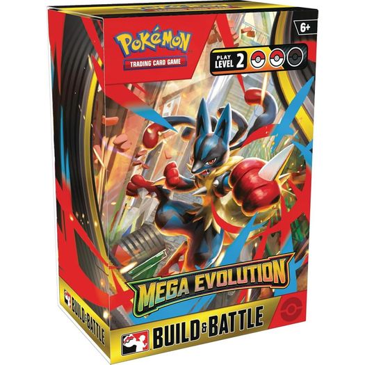 pokémon mega evolution - build battle box - inglês