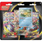 pokemon mega evolution - 3 pack blister - ingles
