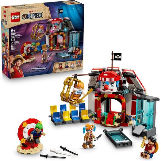one piece - tenda de circo de buggy, o palhaco (75637) - lego