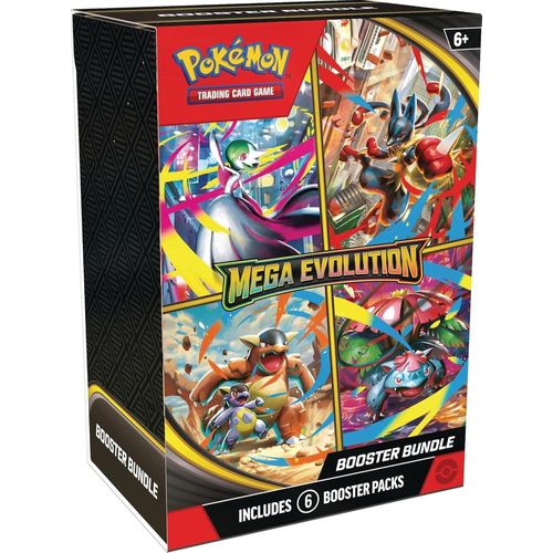 pokemon mega evolution - booster bundle - ingles