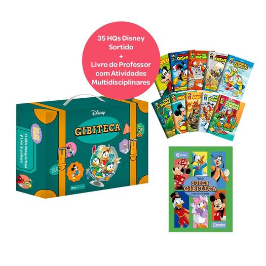 kit maleta gibiteca