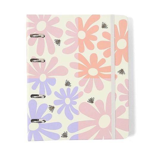 caderno fichário office 80 folhas duo melissa a5 block bloomy caderno fichário office 80 folhas duo melissa a5 block bloomy