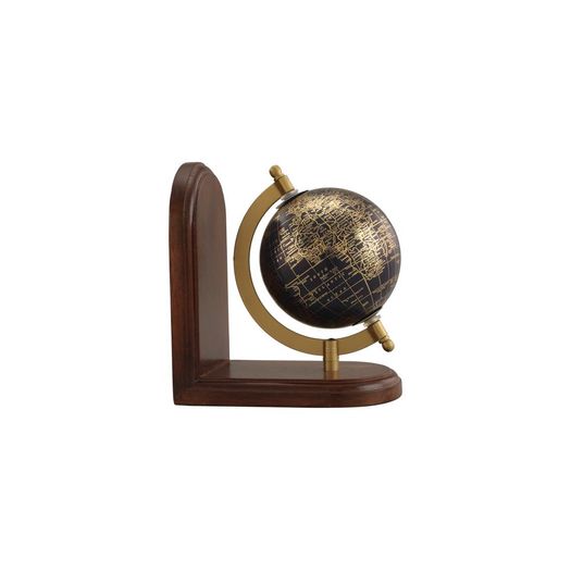 aparador de livro madeira globo azul marinho aparador de livro madeira globo azul marinho