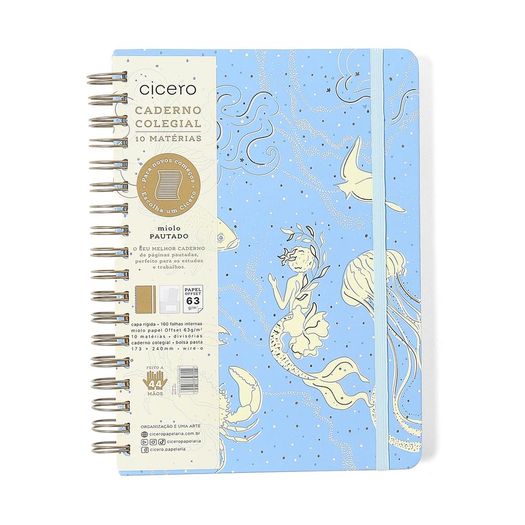 caderno colegial 10x1 160 folhas capa dura origens aqua azul caderno colegial 10x1 160 folhas capa dura origens aqua azul