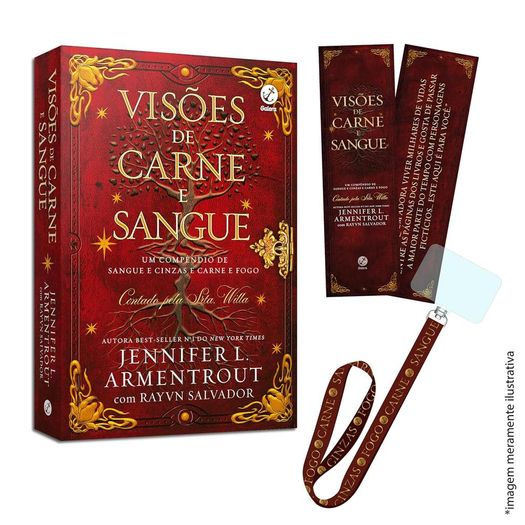 visões de carne e sangue: um compêndio de sangue e cinzas e carne e fogo + brindes