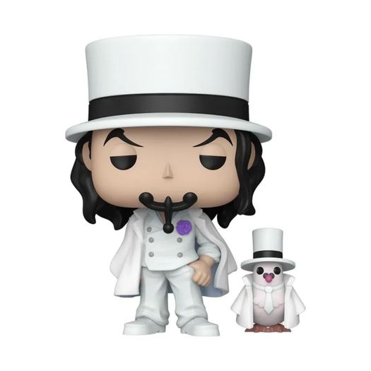 one piece - rob lucci with hattori (1997) - funko