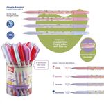 caneta esferográfica 0.7mm essenza holic diversos modelos tris
