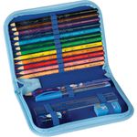estojo escolar pets gato 18 unidades