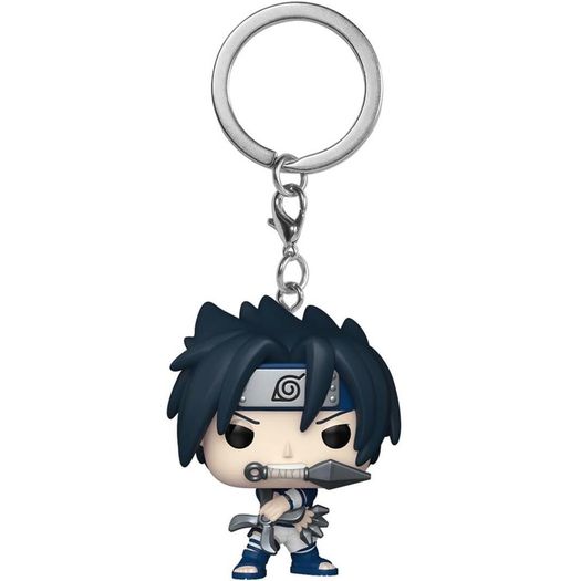 chaveiro naruto - sasuke uchiha - funko chaveiro naruto - sasuke uchiha - funko