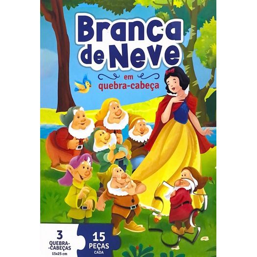 livro com quebra-cabeça: branca de neve livro com quebra-cabeça: branca de neve