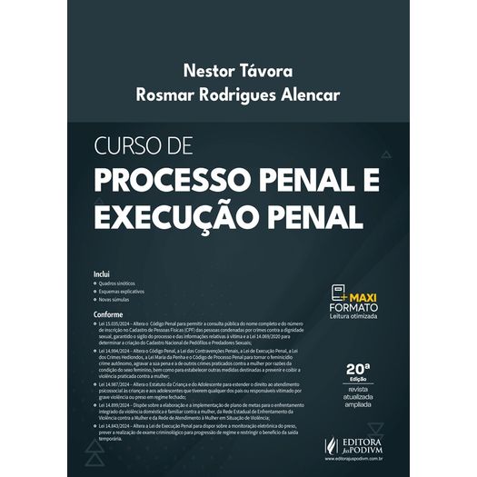 curso-de-processo-penal-e-execucao-penal---21ª-edicao--2025-