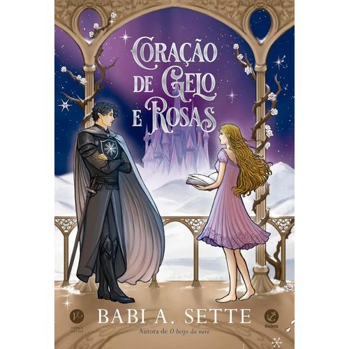coração de gelo e rosas