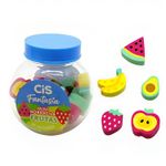 borracha-fantasia-mini-frutas-pote-com-20-unidades-cis borracha-fantasia-mini-frutas-pote-com-20-unidades-cis