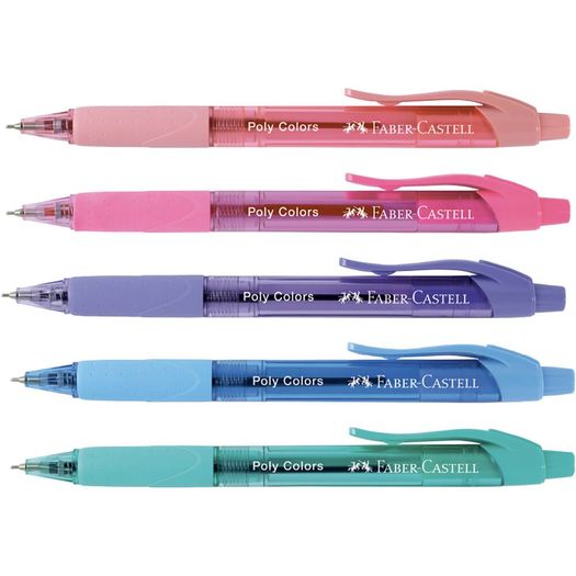 caneta esferográfica 0.7mm poly colors diversos modelos caneta esferográfica 0.7mm poly colors diversos modelos