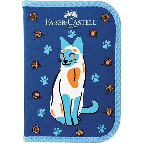 estojo escolar pets gato 18 unidades