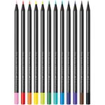 lápis de cor 12 cores supersoft vivas ecolápis