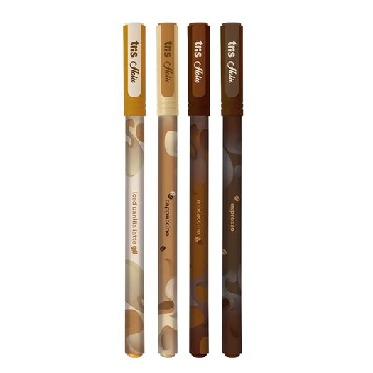 caneta esferográfica 1.0mm coffee holic diversos modelos tris caneta esferográfica 1.0mm coffee holic diversos modelos tris