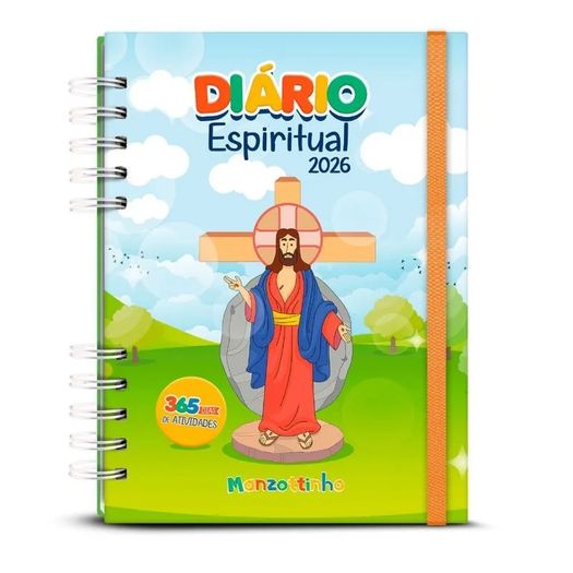 diário espiritual infantil 2026 turma do manzottinho diário espiritual infantil 2026 turma do manzottinho
