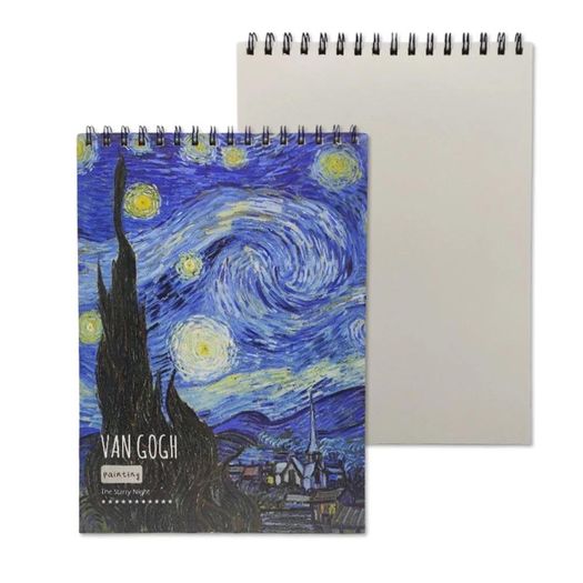 caderno sketchbook van gogh 20x29 caderno sketchbook van gogh 20x29